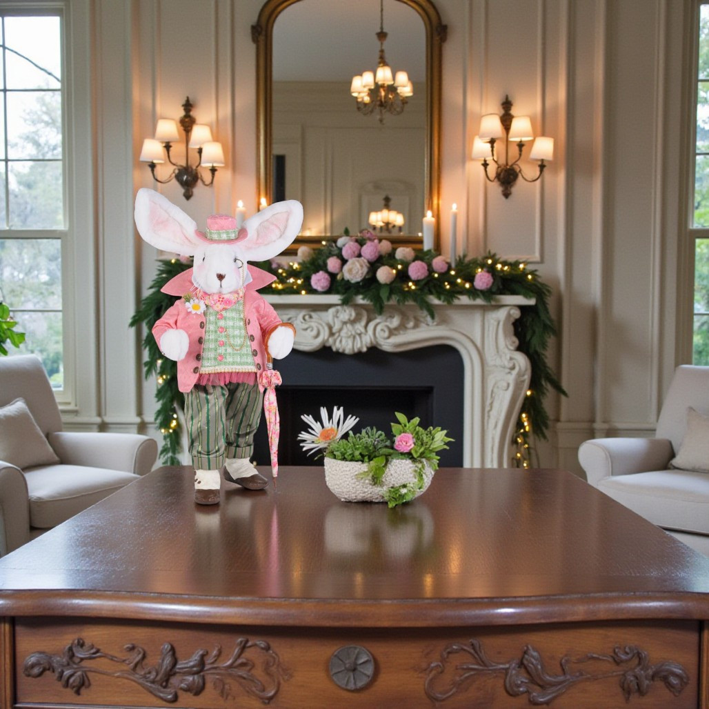 Karen Didion Max Bunny | 22" Spring Figure