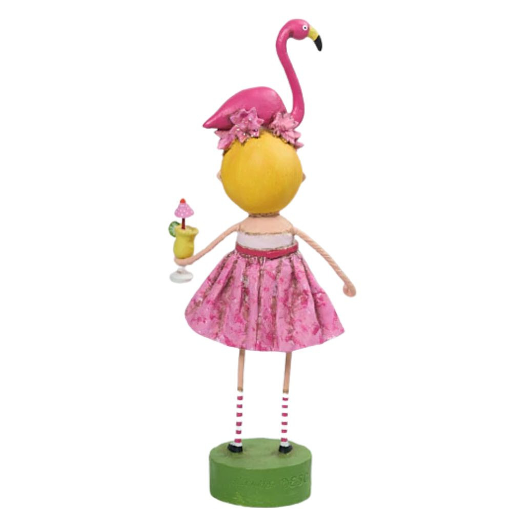 Lori Mitchell Fia Flamingo Figurine | Summer