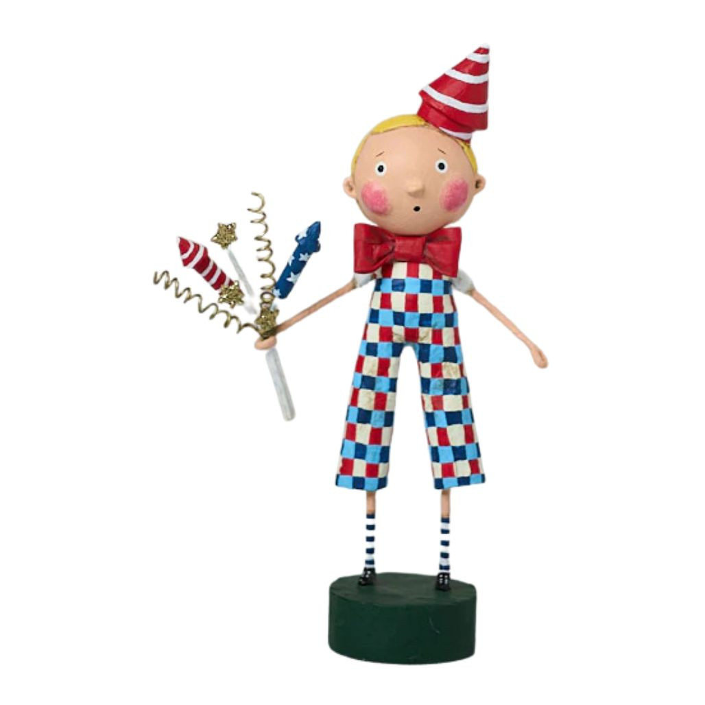 Lori Mitchell Bang Bang Billie Figurine | Patriotic