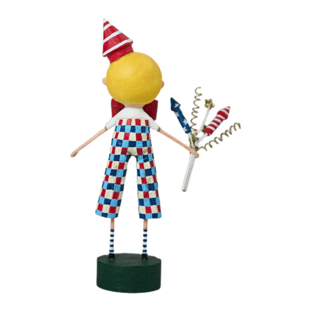 Lori Mitchell Bang Bang Billie Figurine | Patriotic