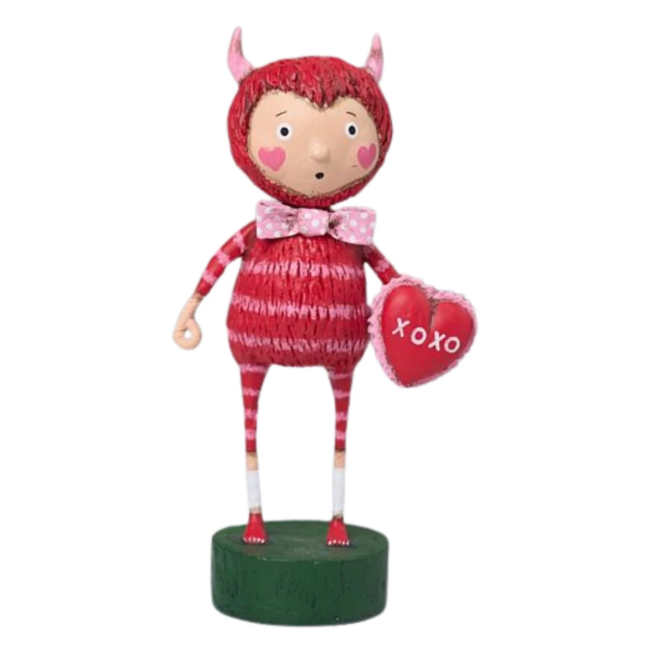 Lori Mitchell Love Monster Figurine | 6in Folk Art