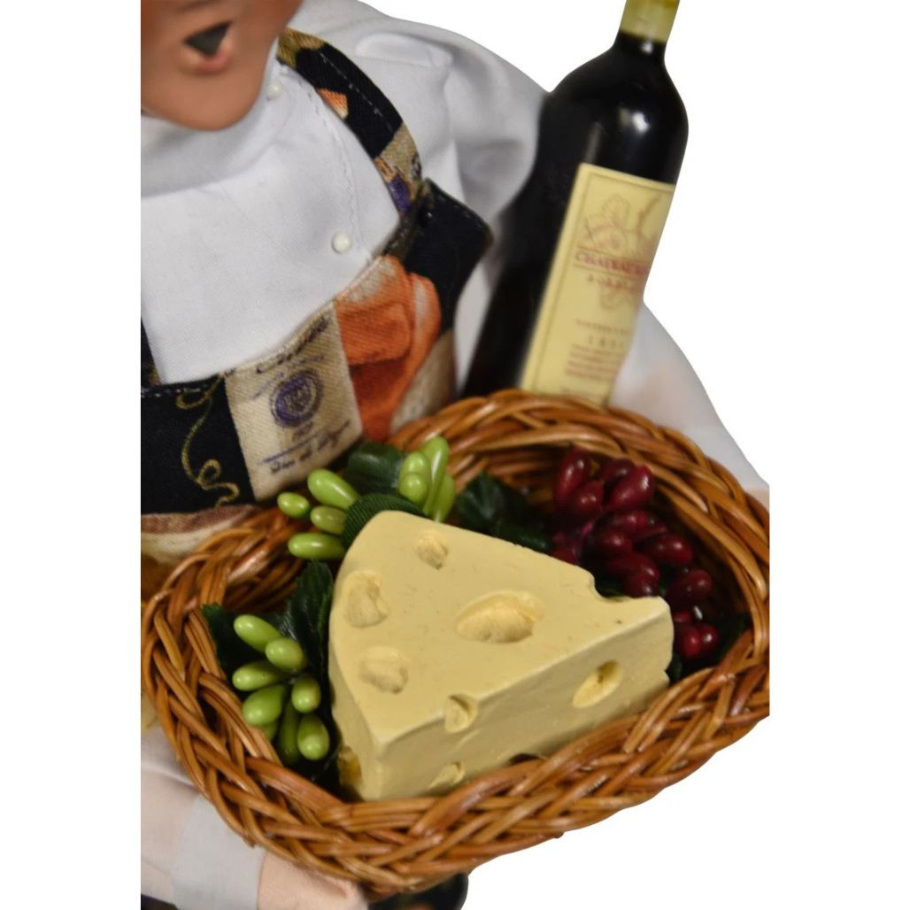 Byers’ Choice Wine & Cheese Chef Caroler | 13 inches