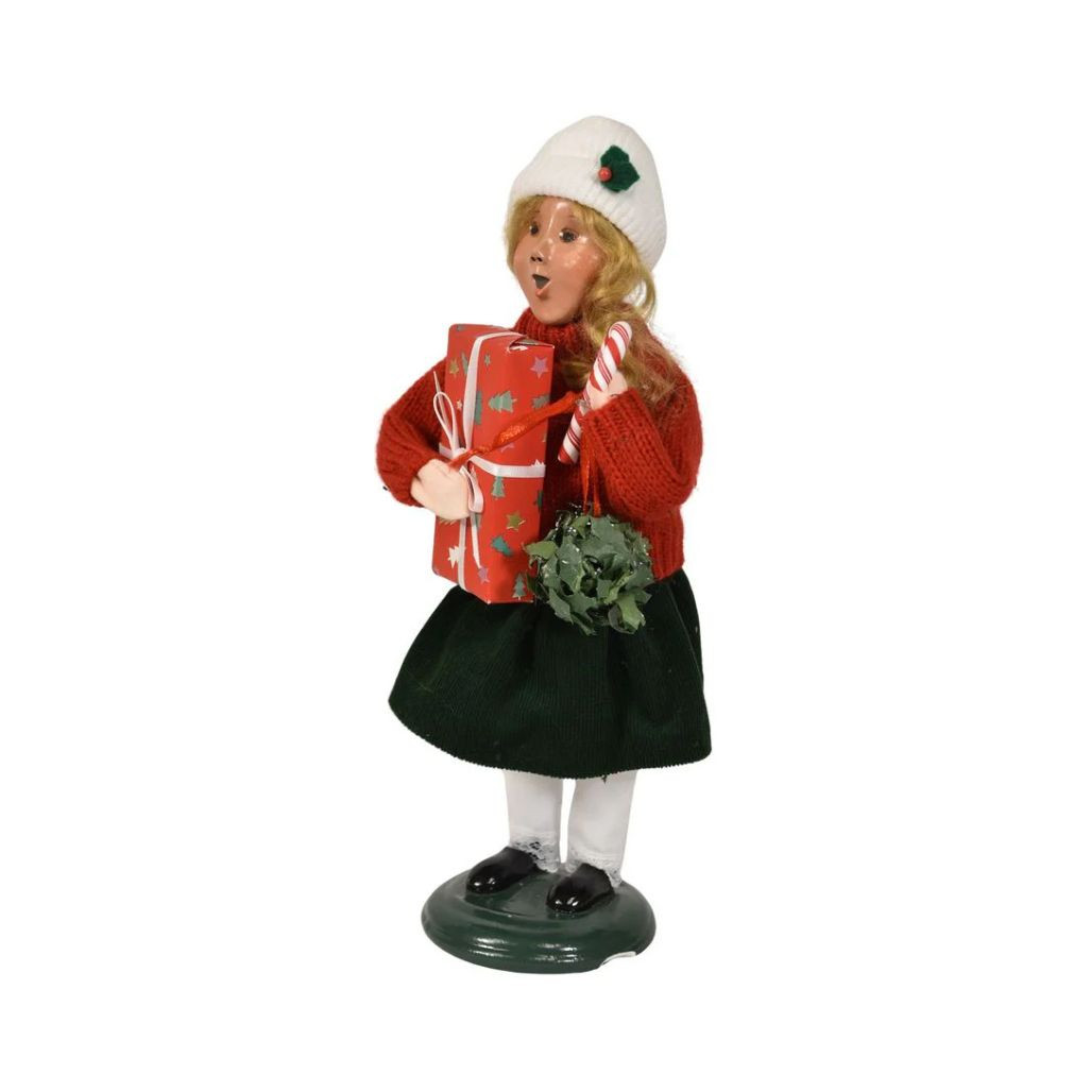 Byers’ Choice Shopping Family Girl Caroler | 10 inches