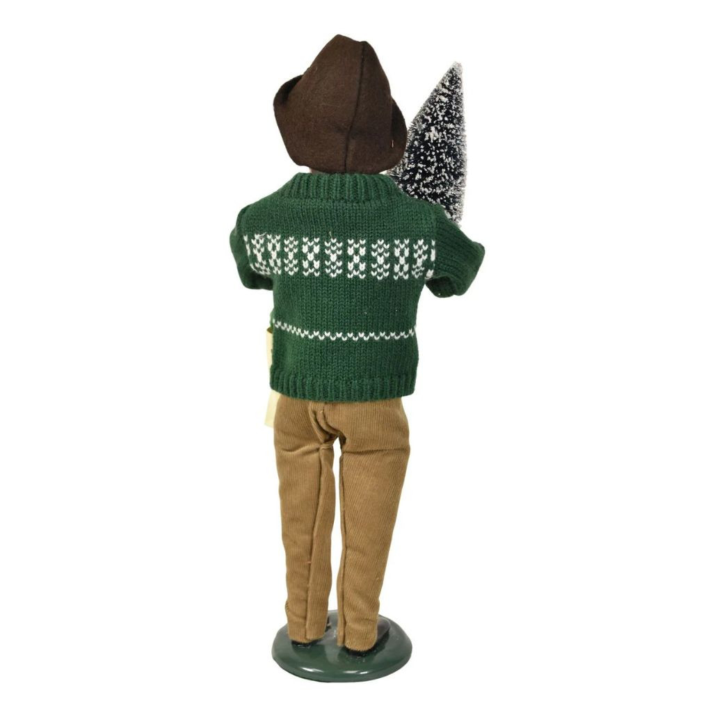 Byers’ Choice Shopping Family Man Caroler | 13 inches