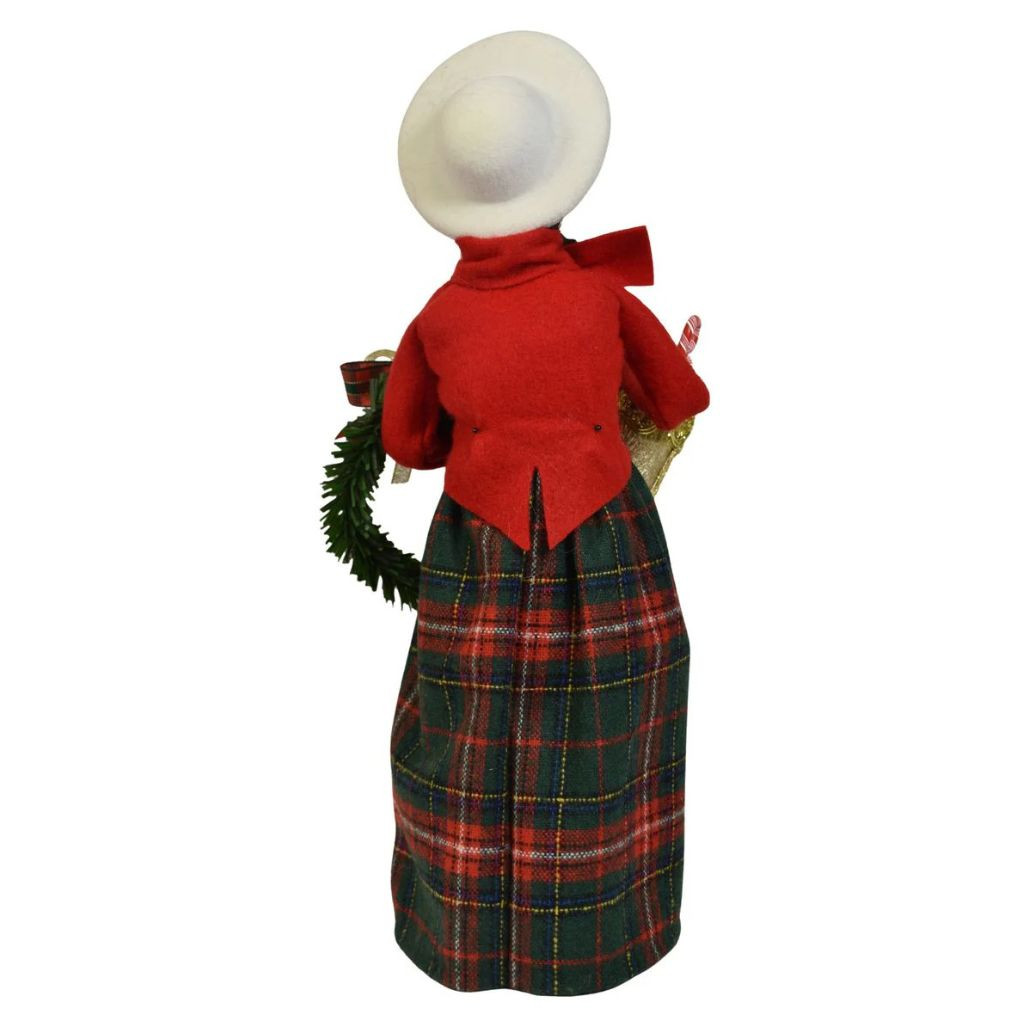 Byers’ Choice Shopping Family Woman Caroler | 13 inches