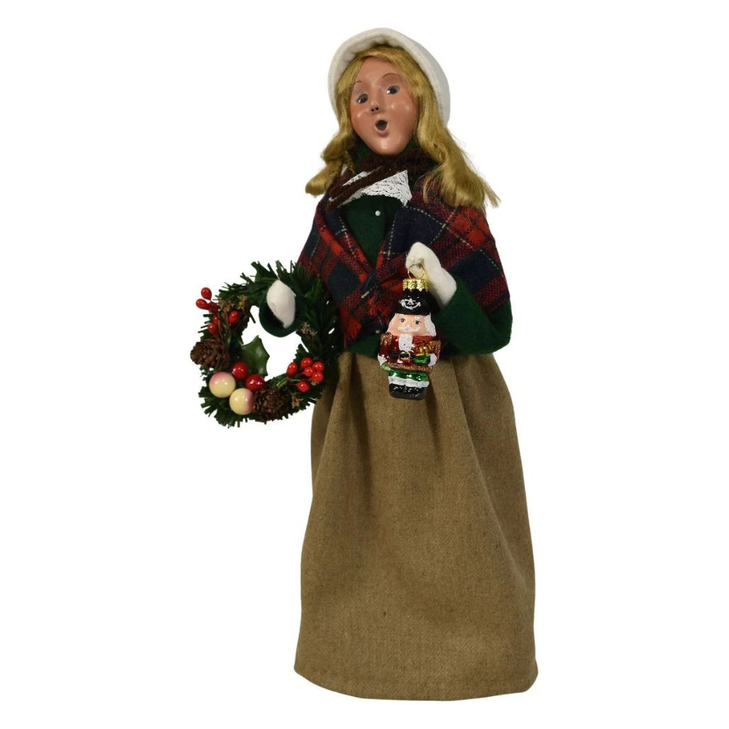 Byers’ Choice Ornament Family Woman Caroler | 13 inches