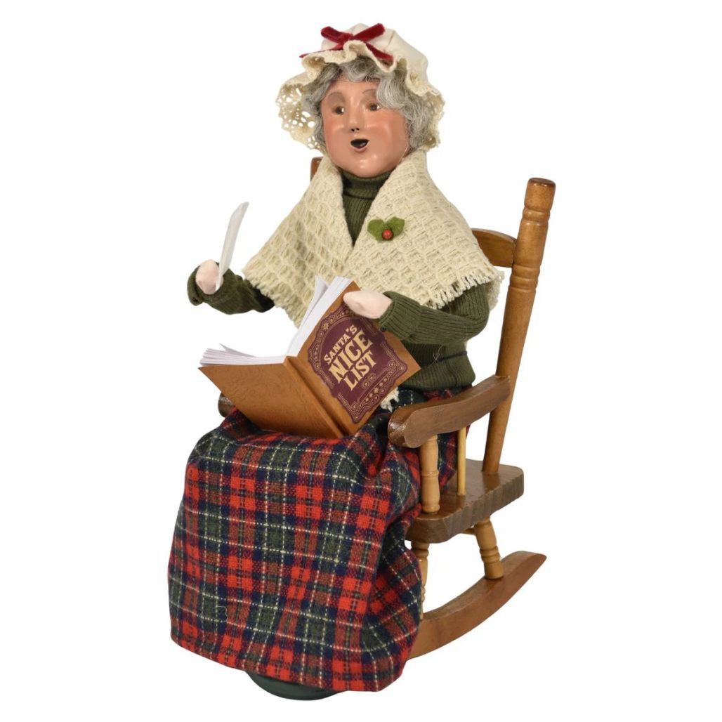Byers’ Choice Workshop Mrs. Claus Caroler | 10 inches