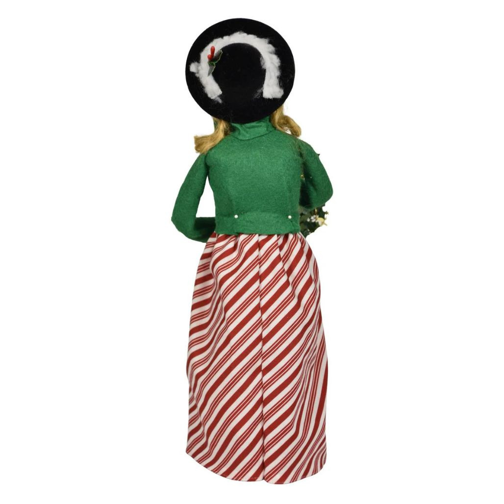 Byers’ Choice Merry Mint Woman Caroler | 13 inches