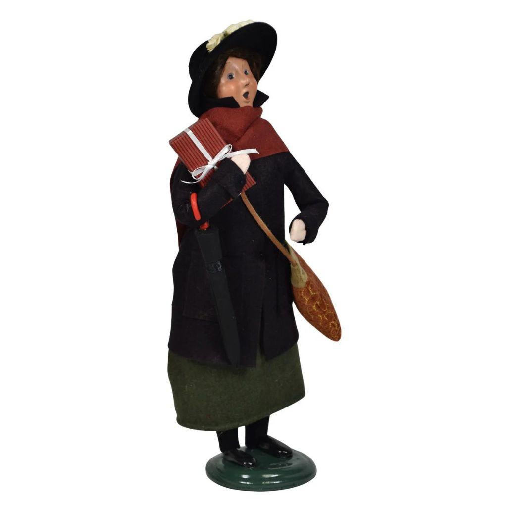 Byers’ Choice English Nanny Caroler | 13 inches