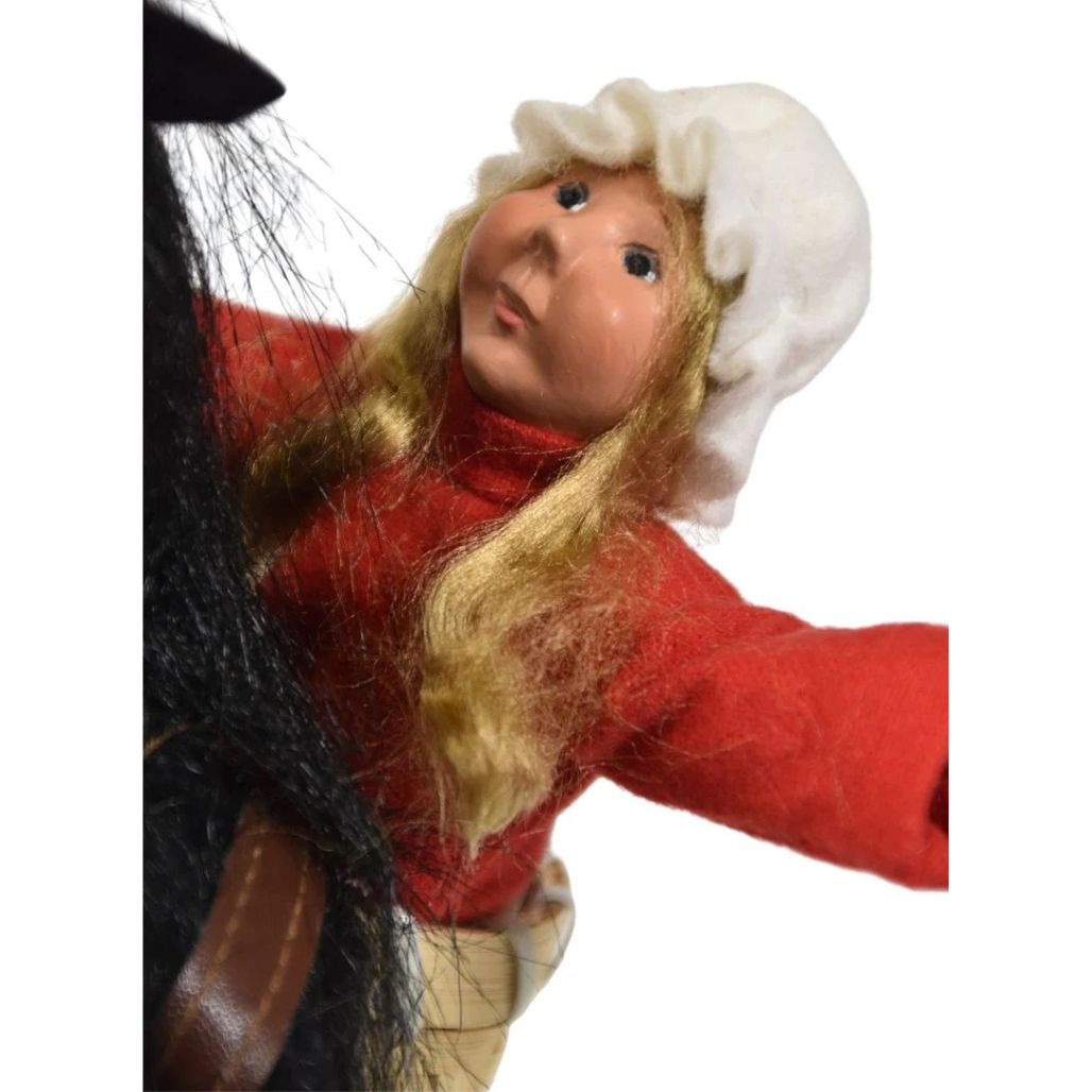 Byers’ Choice Krampus with Children Caroler | 13 inches