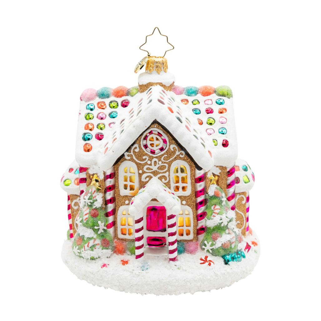 Christopher Radko Sweet Treat House Ornament | 5.25in