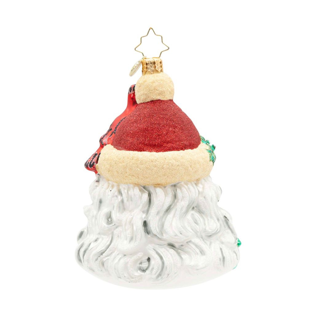 Christopher Radko Woodland Wishes Santa Ornament | 5in