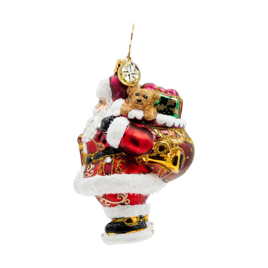 Christopher Radko A Claus To Celebrate Gem Ornament | 3in