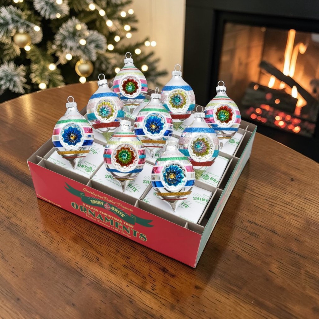 Christopher Radko Reflector Tulip Ornament Set | 2.5in