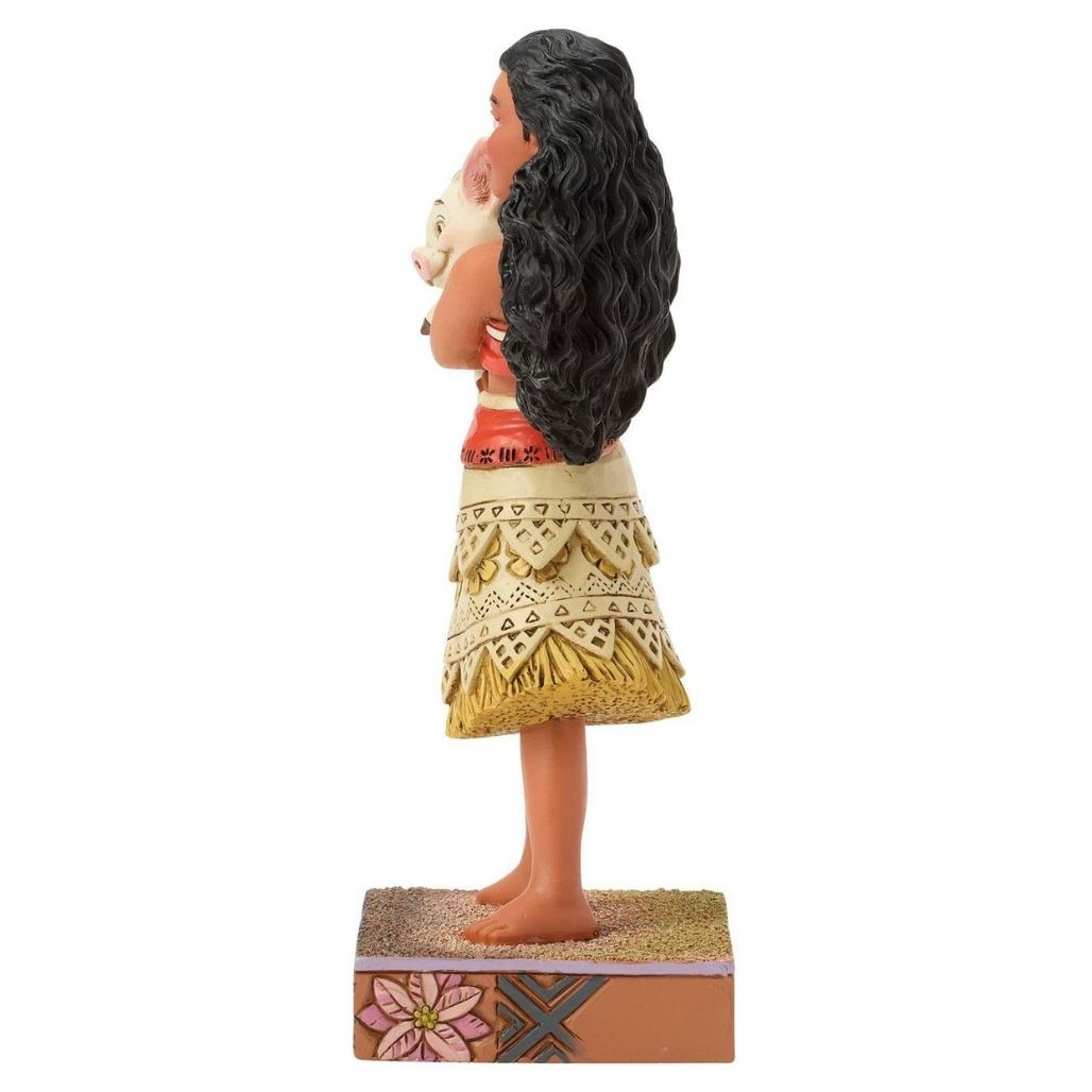 Jim Shore Wayfinder's Best Friend | Moana and Pua Figurine
