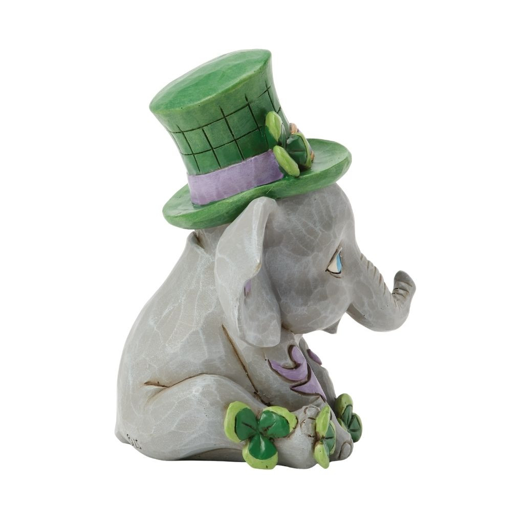 Jim Shore Trunk of Luck | Irish Elephant Figurine
