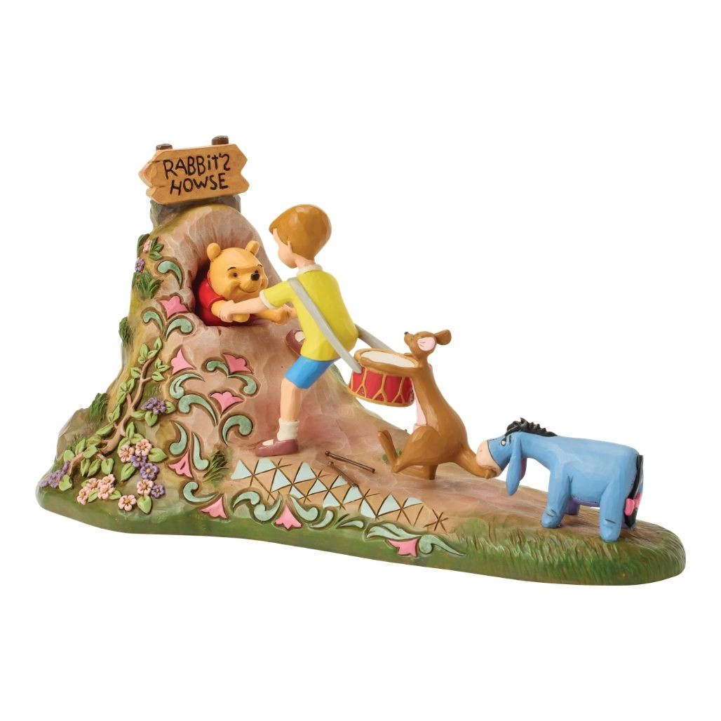 Jim Shore Friends to the Rescue | Pooh & Friends Figurine