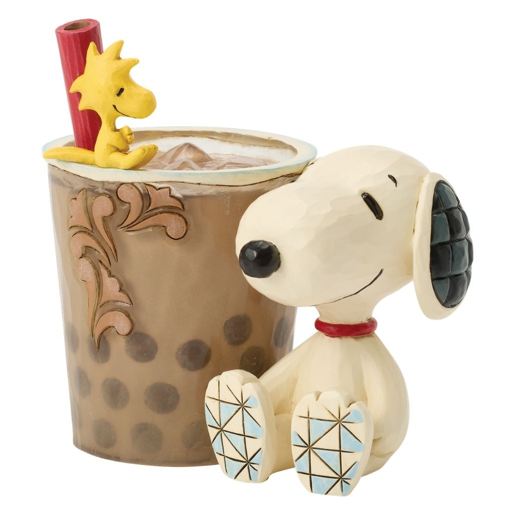 Jim Shore Paw-sitively Bobalicious | Snoopy & Woodstock Figurine