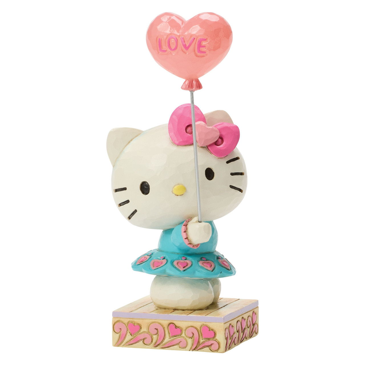 Jim Shore Hello Kitty Heart Balloon | Sanrio Figurine