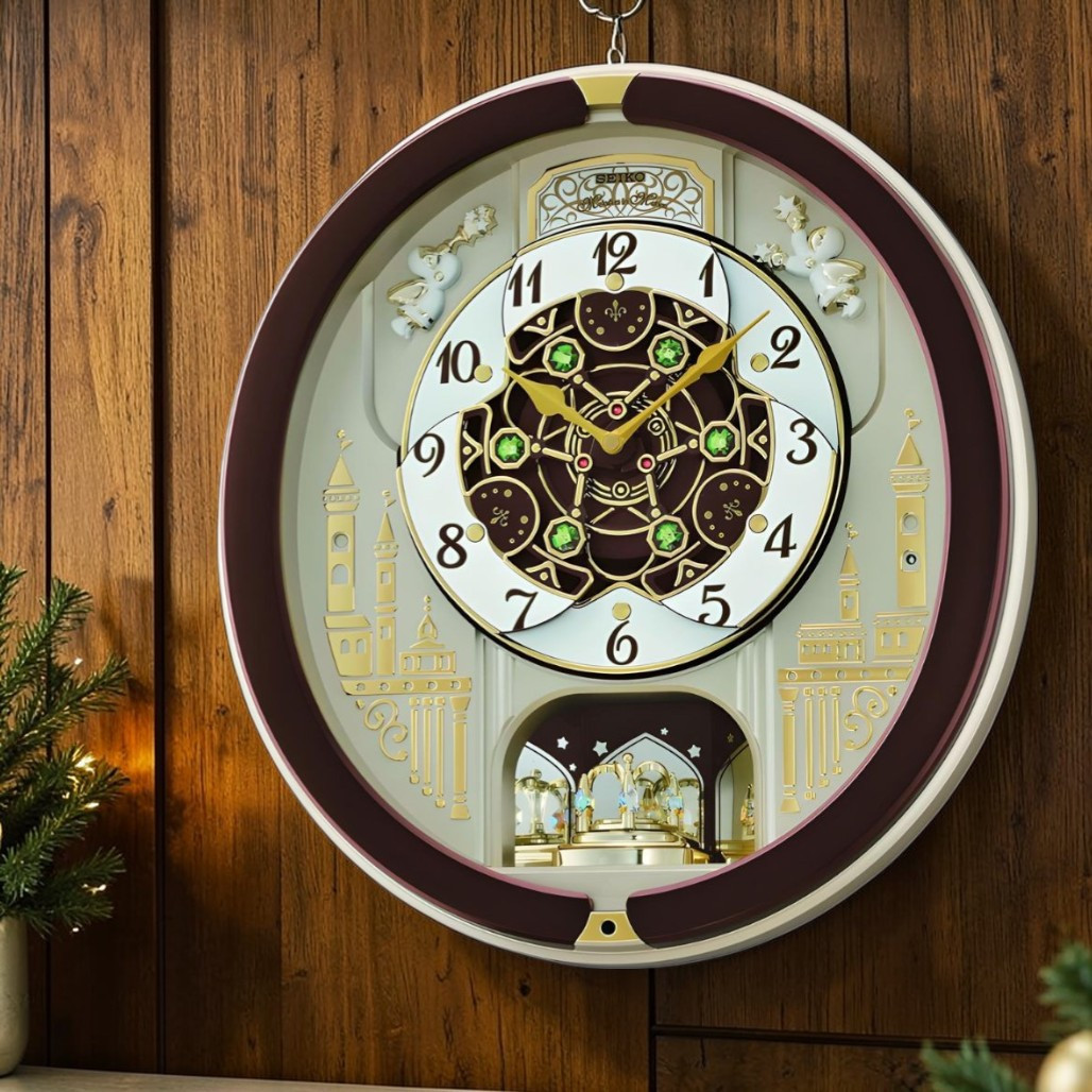 Seiko Spring Dance Musical Clock | 18 Melodies