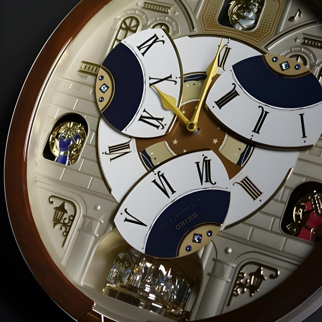 Seiko Castle Windows Melodies Clock | 18 Melodies