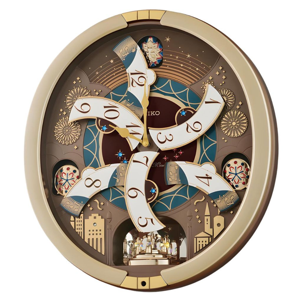 Seiko Golden Tones & Tunes Clock | 30 Melodies