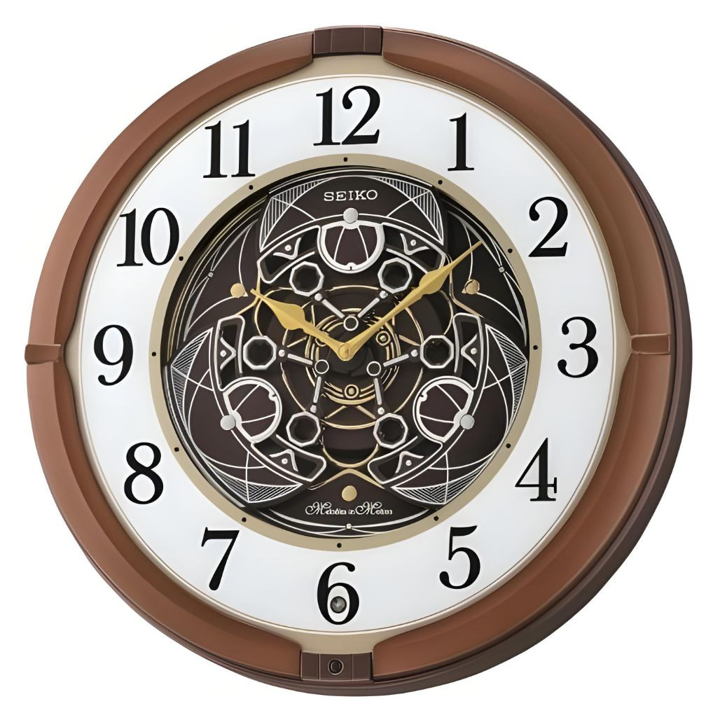 Seiko Mechanical Gears Musical Clock | 18 Melodies