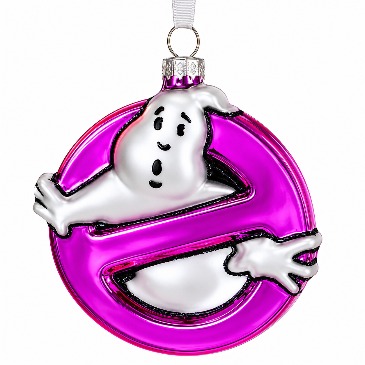 Cody Foster No Ghosts Ornament | 3.5 Inch Glass