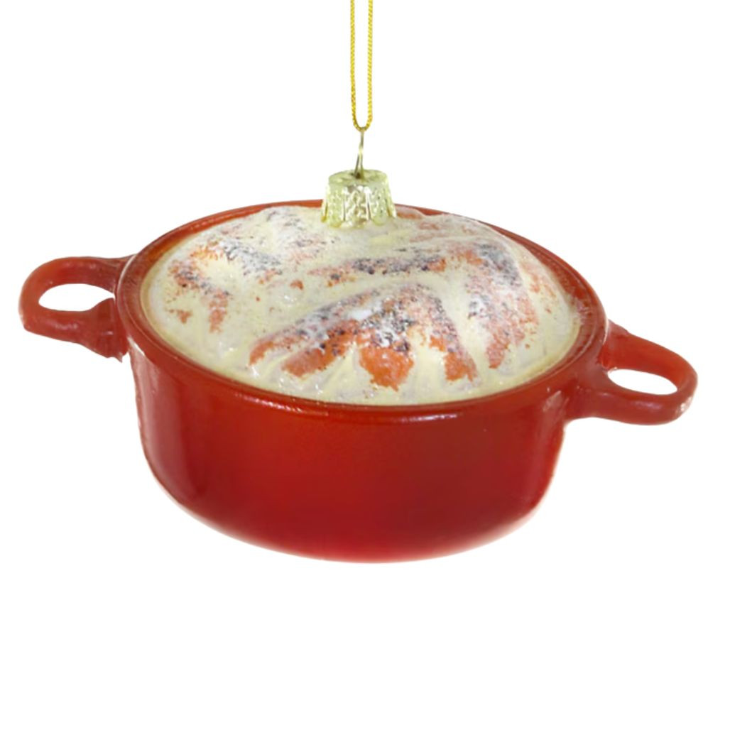 Cody Foster Dutch Oven Bread Glass Ornament