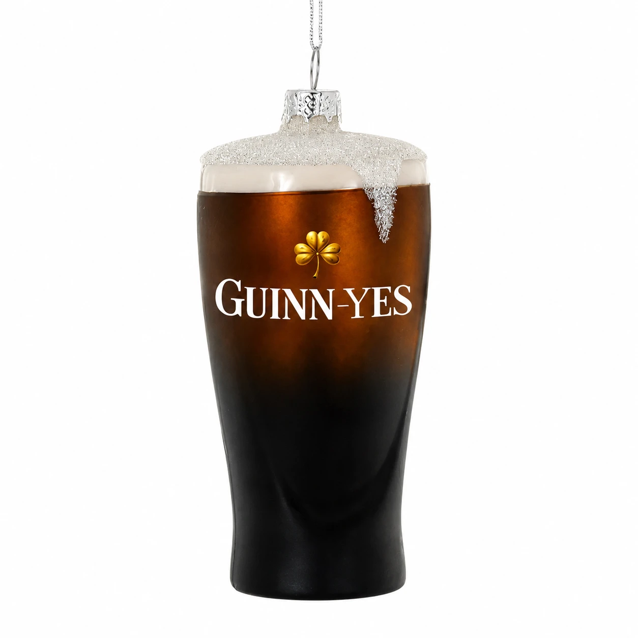 Cody Foster Guinness Ornament | 4 Inch Glass