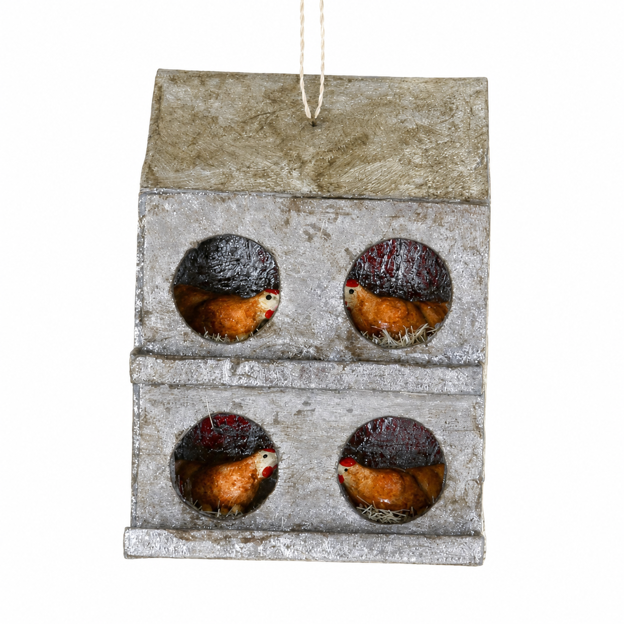 Cody Foster Farmstead Nesting Boxes Ornament | 4.25 Inch