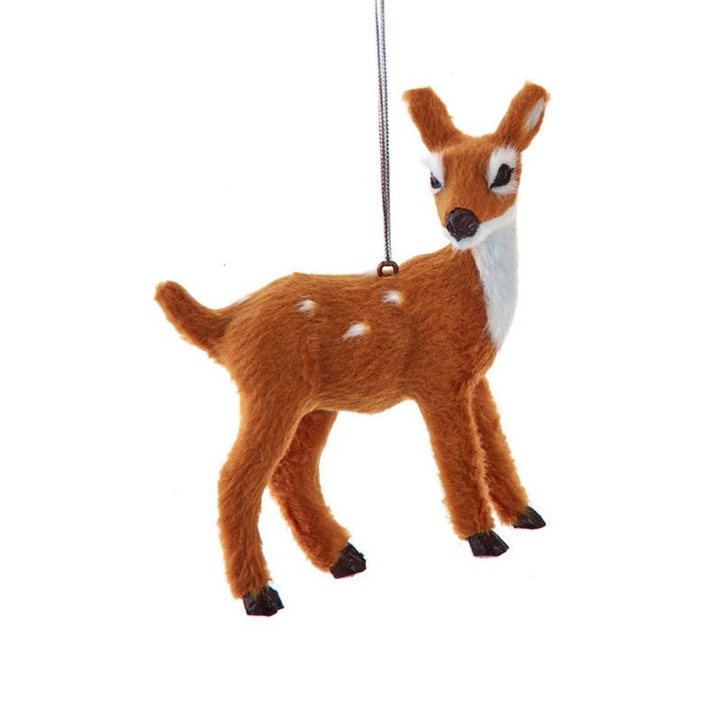 Kurt Adler Head Turned Right Deer Ornament