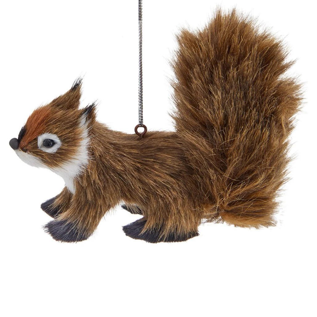 Kurt Adler Standing Brown Squirrel Ornament