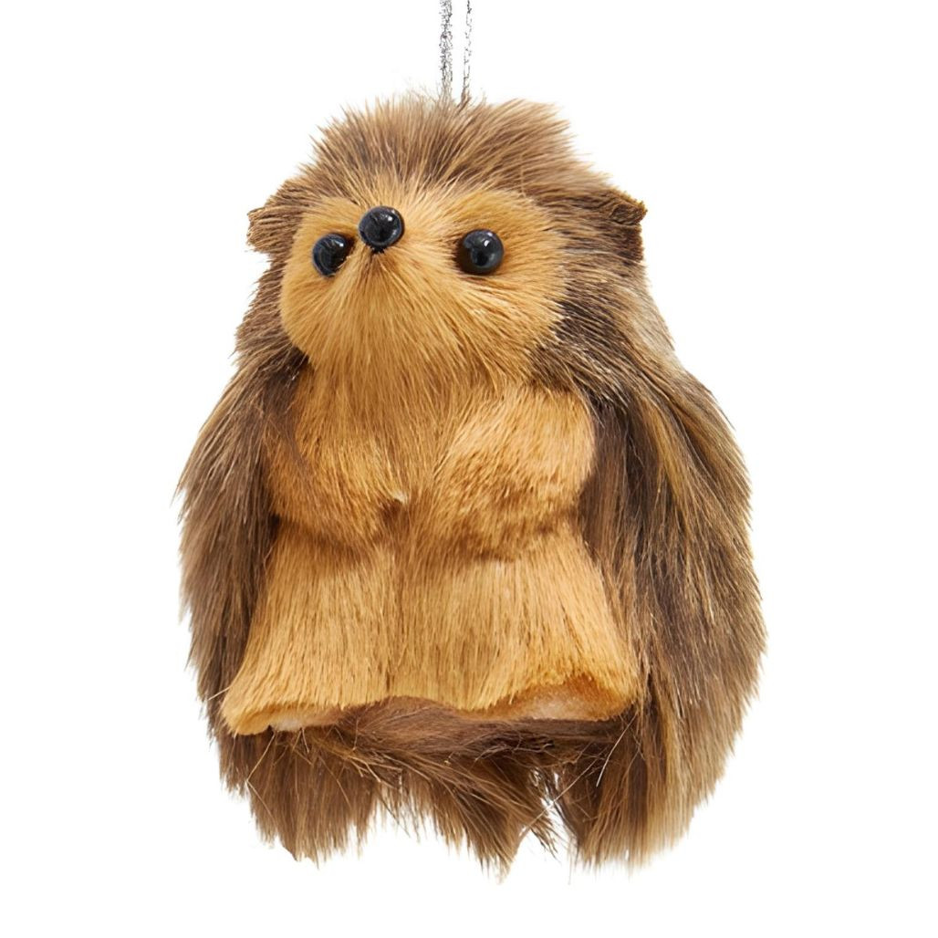 Kurt Adler Brown Hedgehog Ornament