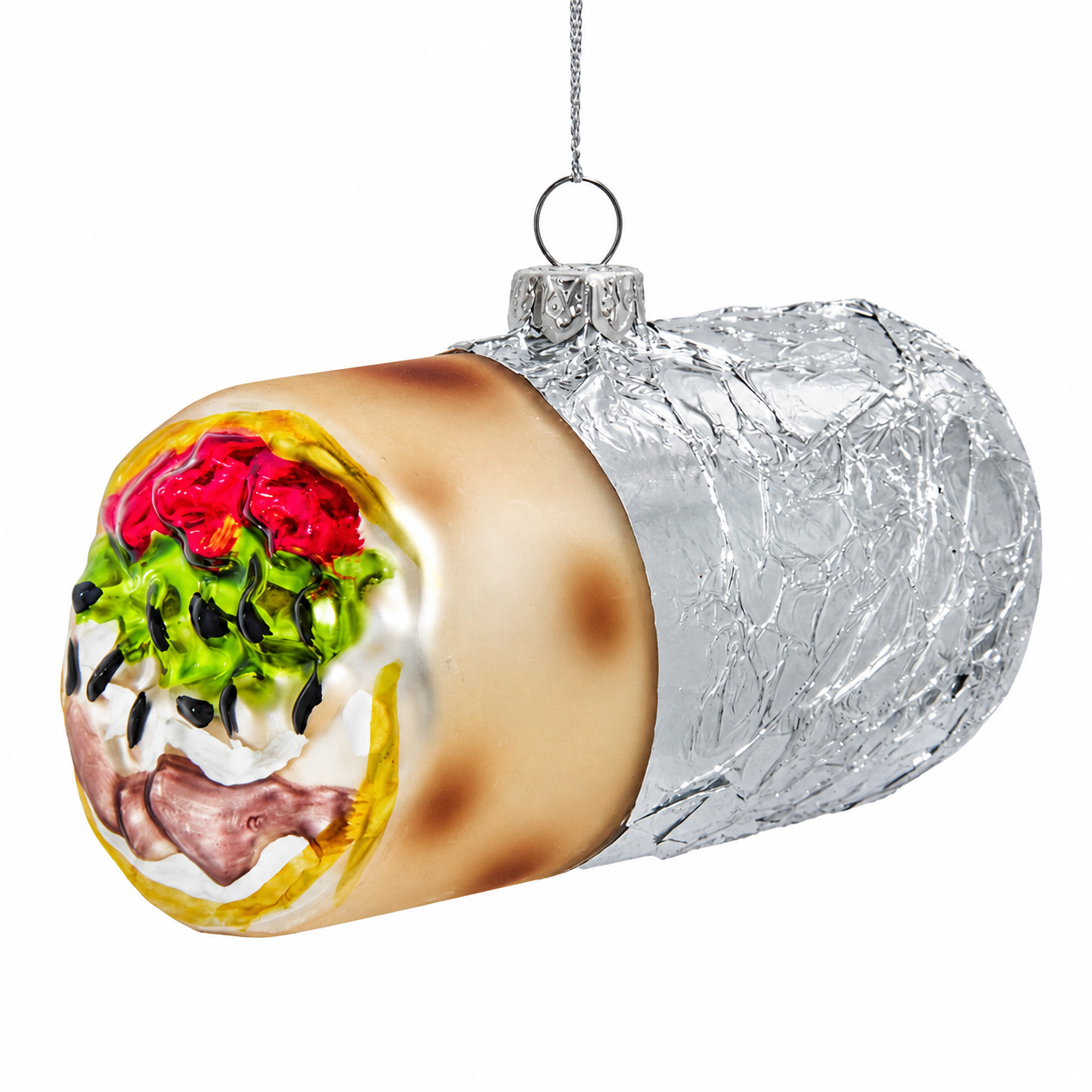 Kurt Adler Glass Burrito Ornament