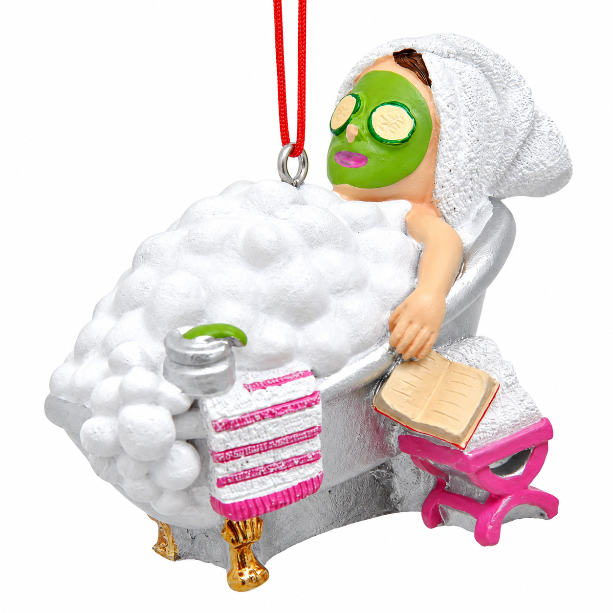 Kurt Adler Bubble Bath Girl Ornament | The Christmas Loft