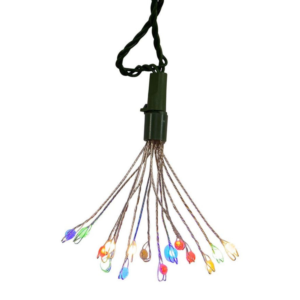 Kurt Adler Multicolor LED Twinkle Cluster Burst