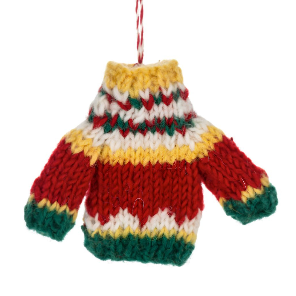 Knit Sweater Ornament
