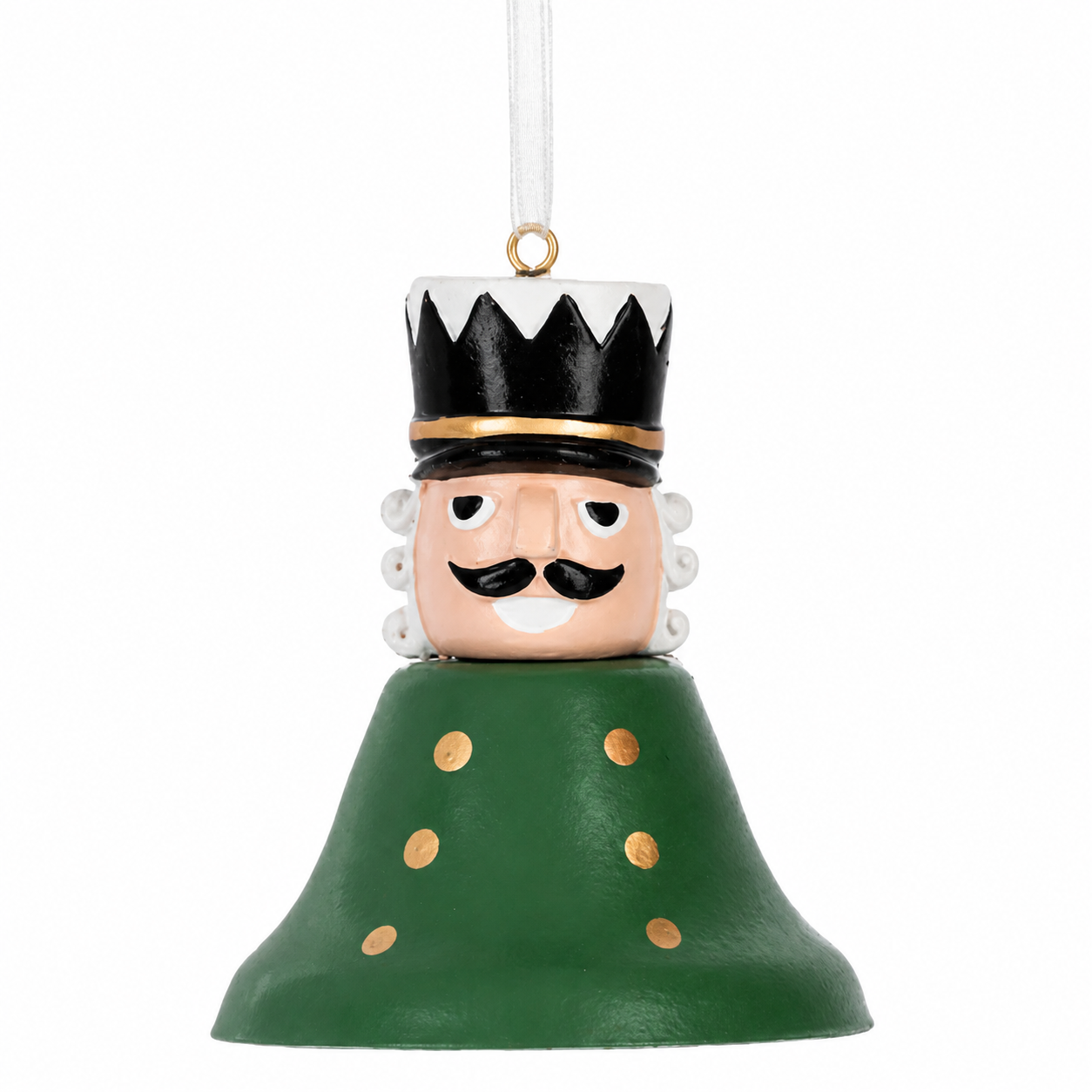 Nutcracker Bell Green Ornament