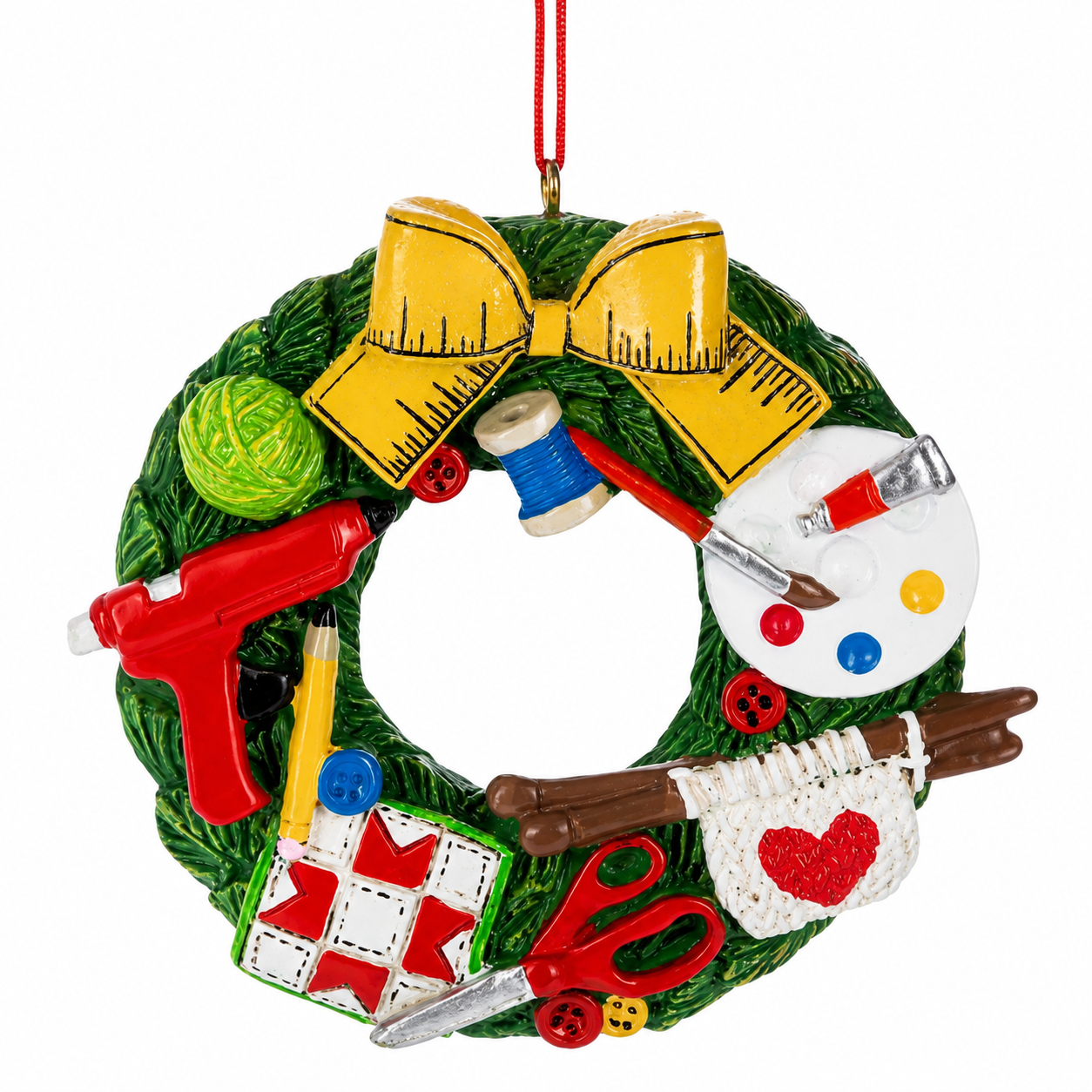 Wreath Craft Ornament