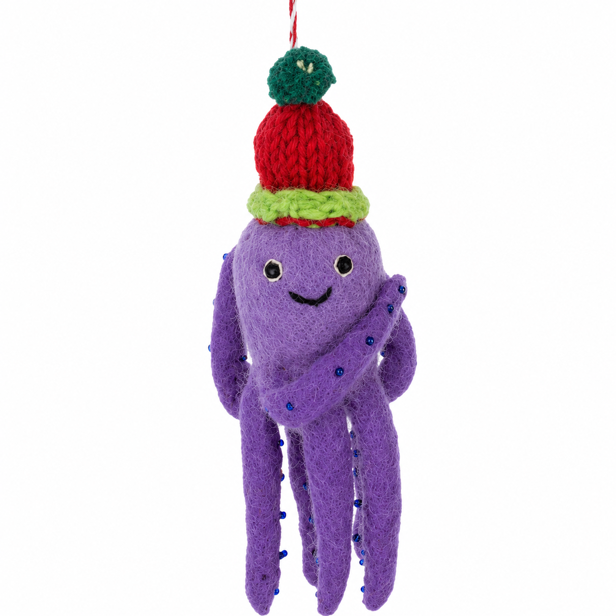 Felt Octopus Ornament