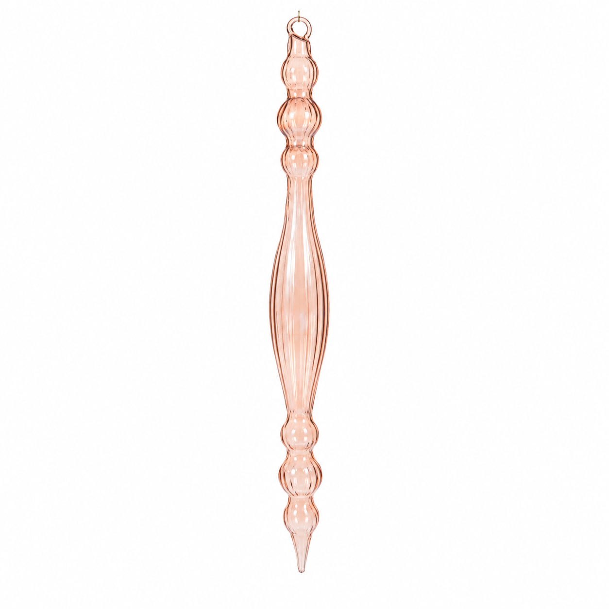 Icicle Drop Long Bulb Finial Ornament