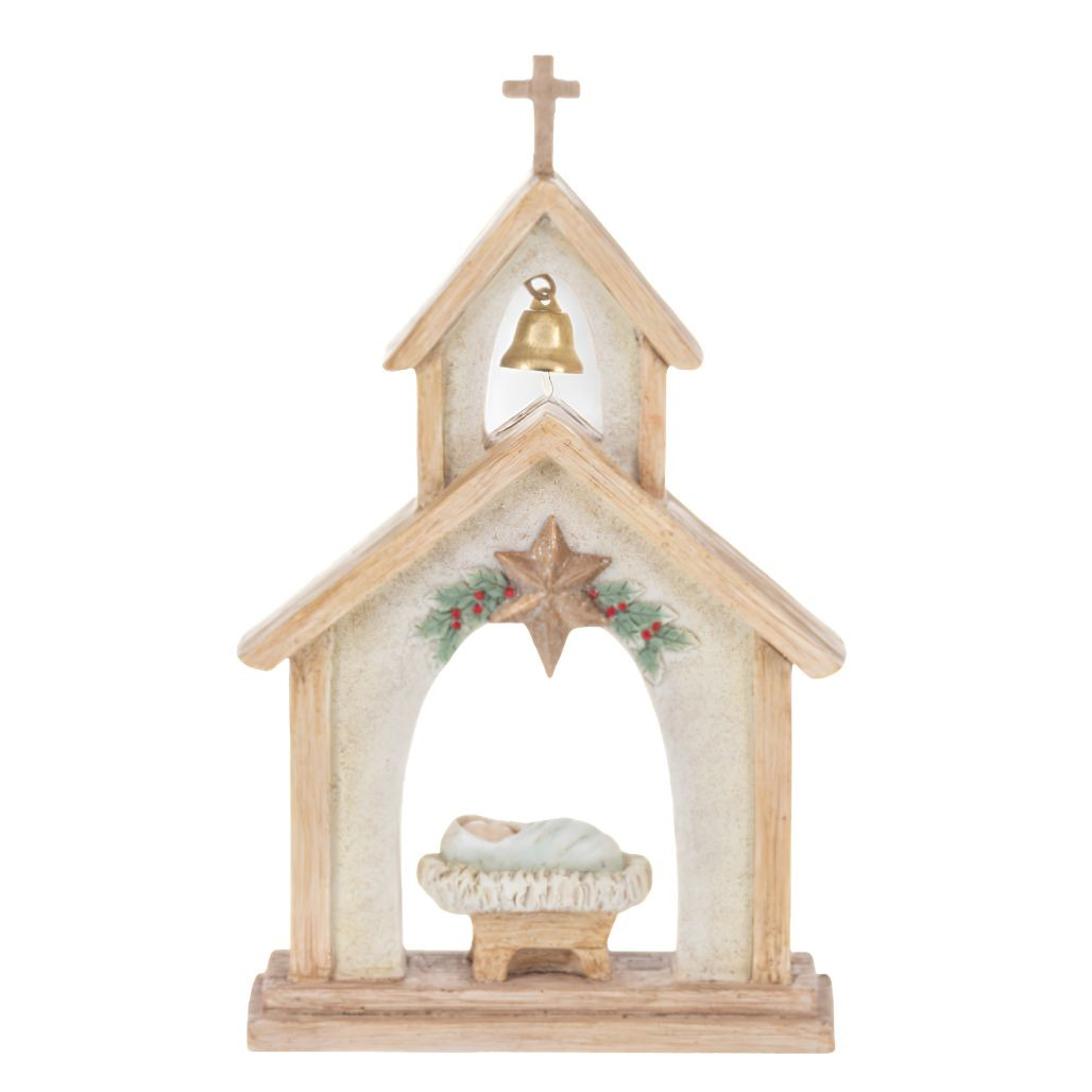Baby Jesus in Church Figurine