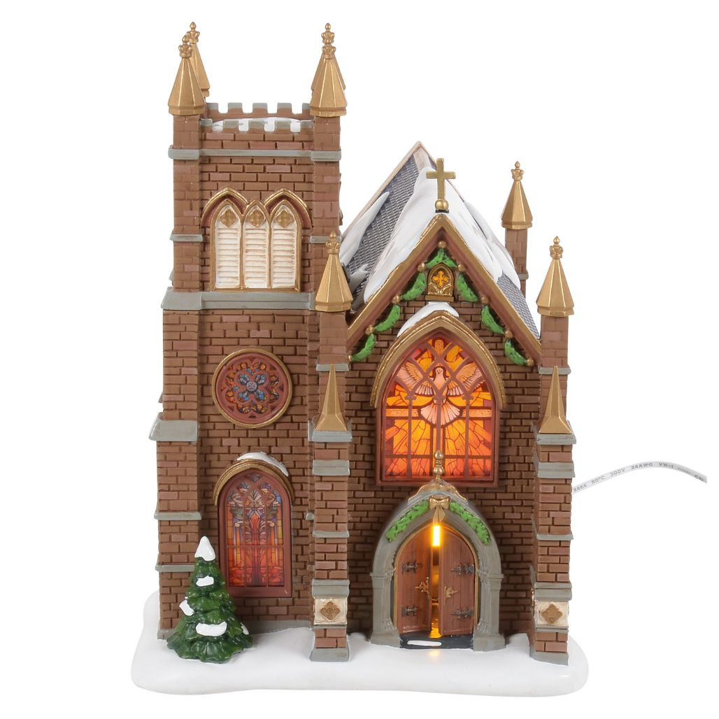 Department 56 Dickens Village 50th Church Fraternal Charity Building