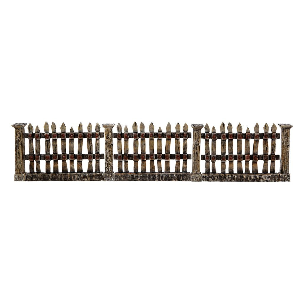 Department 56 Village Line Fence Set of 7 Accessory