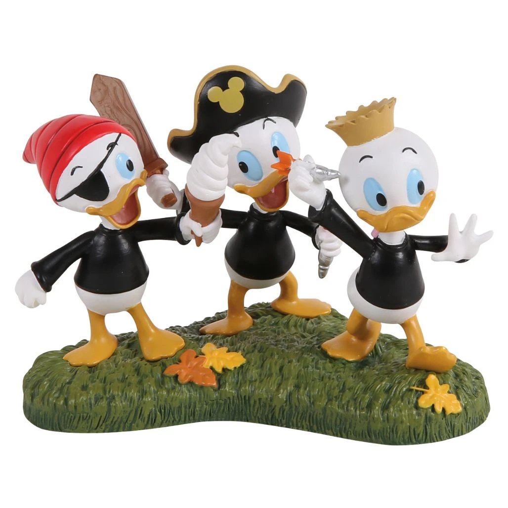 Department 56 Disney Village Huey Dewey Louie Take A Chance Accessory