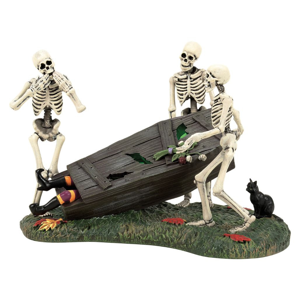 Department 56 Snow Village Halloween 50th The Clumsy Cortege Accessory