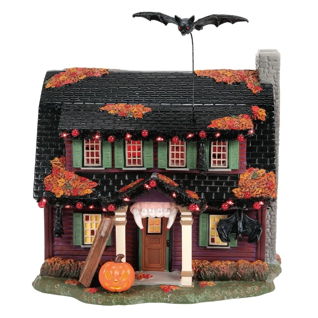 Department 56 Snow Village Halloween The Vampire House Building