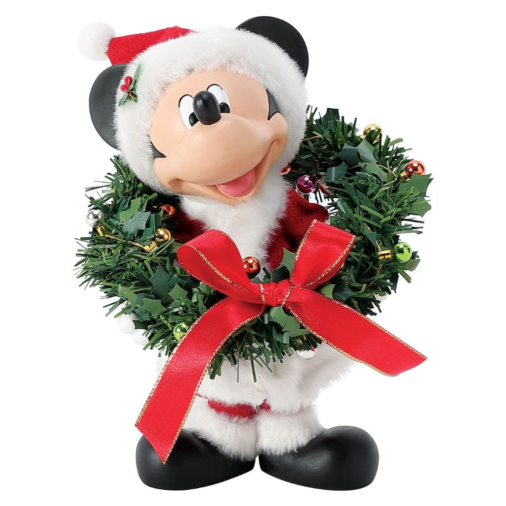 Department 56 Possible Dreams Holly Jolly Mickey Mouse Figurine