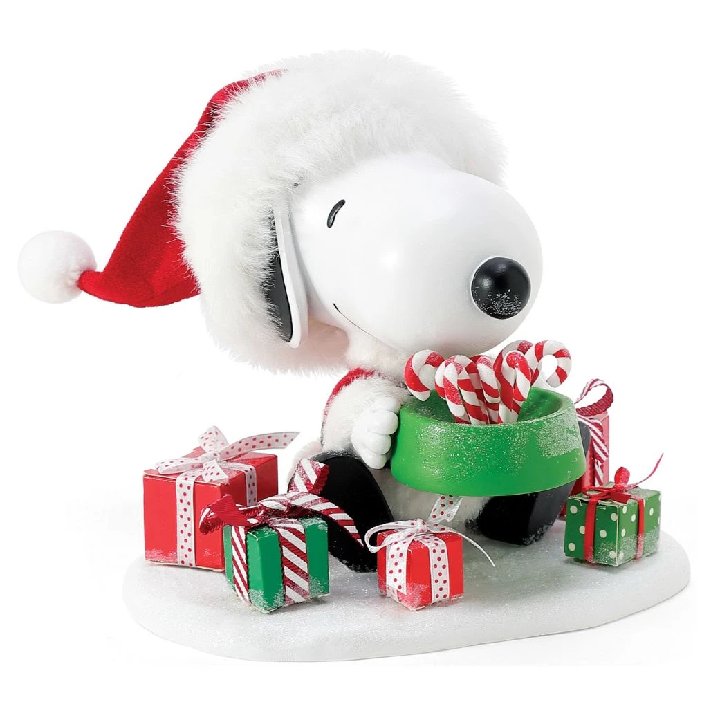 Department 56 Possible Dreams Snoopy's Bowl of Treats